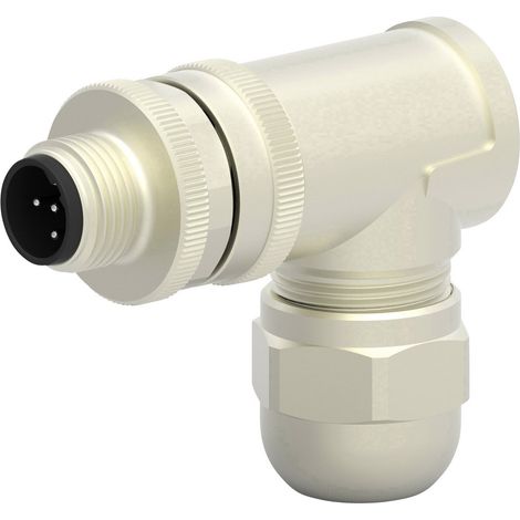 TE Connectivity T4113411051-000 Sensor-/Aktor-Steckverbinder, unkonfektioniert M12 Stecker, gewinkel (1/4)