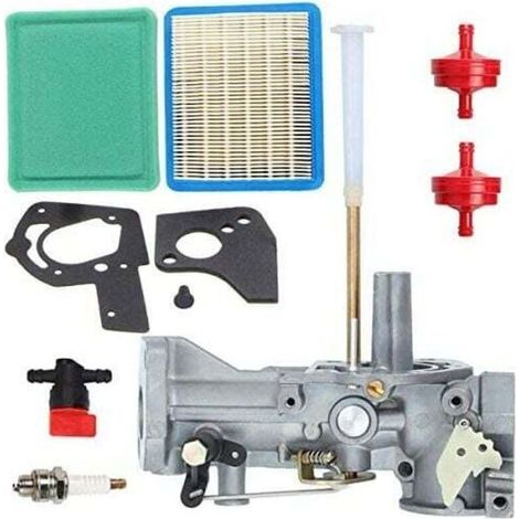 KinZon Carburateur de Rechange pour Moteurs Briggs & Stratton, Numéro de Pièce 498298, 692784, 495951, 492611, 495426, 490533, Convient pour les Moteurs de 5HP.-DPZO (1/5)