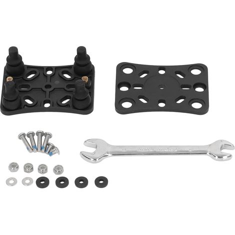 Supporto per cellulare da moto, ammortizzatore, tampone nero per ATV UTV. (1/4)