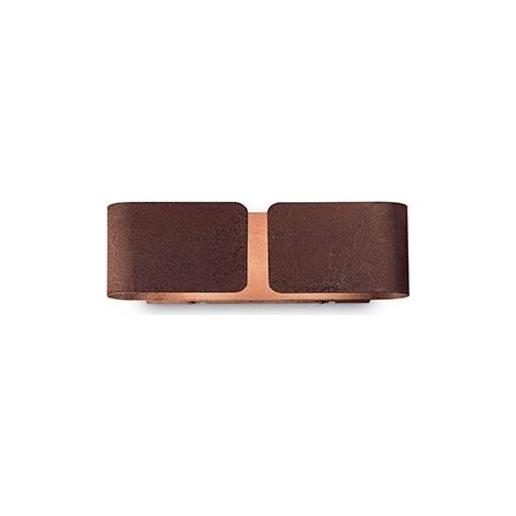 Applique murale décorative encastrable Corten, E27
