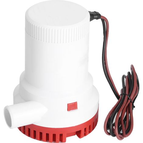 Pompe à bulbes électrique 2000 GPH, pompe de drainage marine, protection contre l'inflammation marine 12 V (1/5)