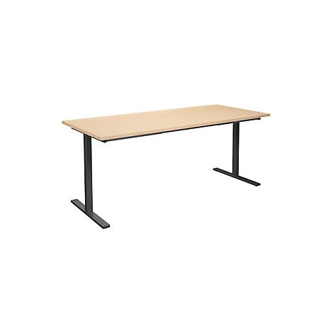 Mesa multiusos DUO-T tablero recto H x P 740 x 800 mm