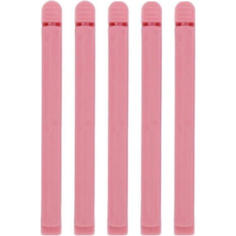 Fermoirs de conservation alimentaire 12x1,5 cm - Lot de 20 pinces réutilisables pour sacs congélation (1/5)
