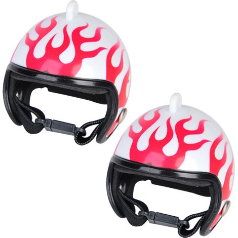 Casque Pour Poule - Casque De Sécurité En Plastique Pp Réglable Avec Mousse Intérieure Pour Oiseaux Et Volailles - Lot De 2 (1/5)