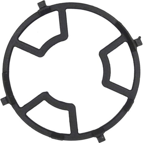 Support Universel de Cuisine et Camping - Support de Casserole à Moka pour Cuisinière à Gaz, Antidérapant en Fonte, 4-5 Griffes, pour Pot de Lait