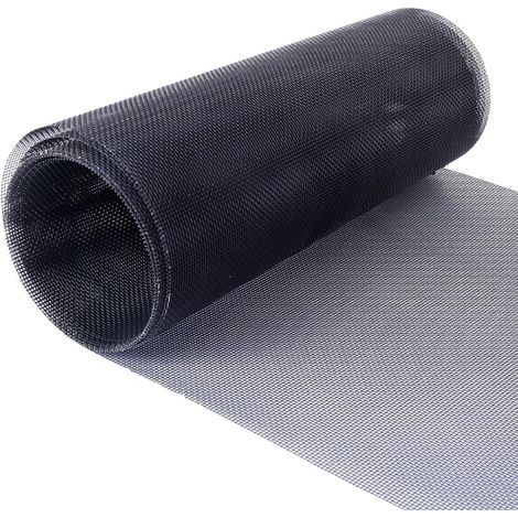 30cm x 3m 304 Stainless Steel Woven Wire Mesh Roll to Prevent Rats, Squirrels and Mice from Accessing (Black)