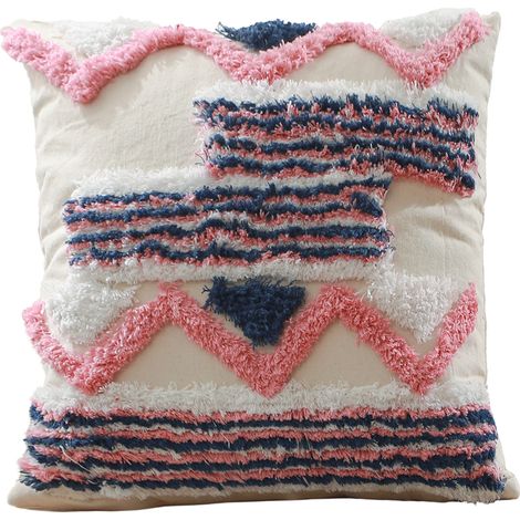 Boho Bali Style Cushion - Cover and Filling Included - Lanka Multicolour (1/3)