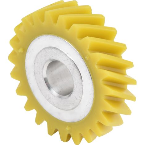 Ortviai Engrenage vis sans fin pour mixeur KitchenAid 3K45SS/3K5SS W10112253 en ABS et acier inoxydable (1/4)