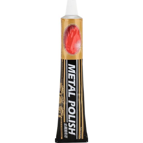 Pâte à polir métal 75ml antirouille antioxydant nettoyant brillant pour décorations montres (1/5)
