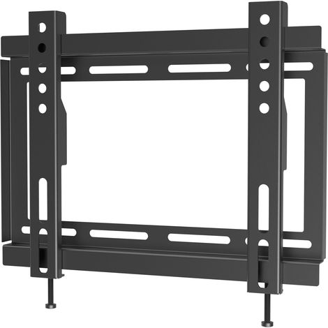Support Mural Fixe Fin pour TV de 23 à 43", Profil Ultra Bas de 25 mm, VESA Max 200 x 200, 30 kg - Support Mural Robuste pour écrans Plats LED LCD avec Niveau à Bulle intégré et kit de Fixation (1/5)