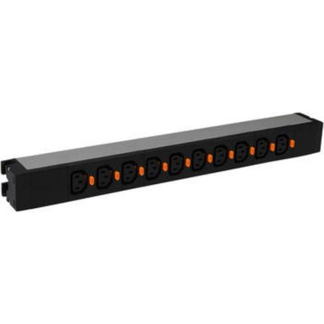 Legrand 646814 unidad de distribución de energía (PDU) 10 salidas AC 1U Negro (1/2)