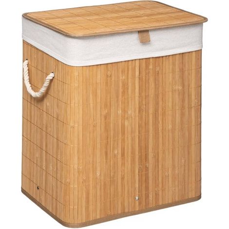 Wäschekorb 60l bambus - 5five (1/5)