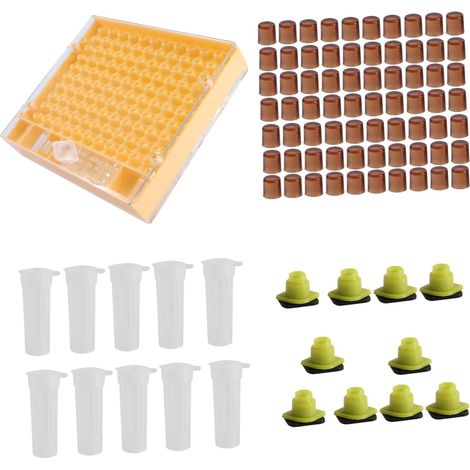 Kit per apicoltura da 2 pezzi, strumenti per apicoltura, accessori per apicoltura, strumenti per apicoltore, forniture per alveari (1/5)