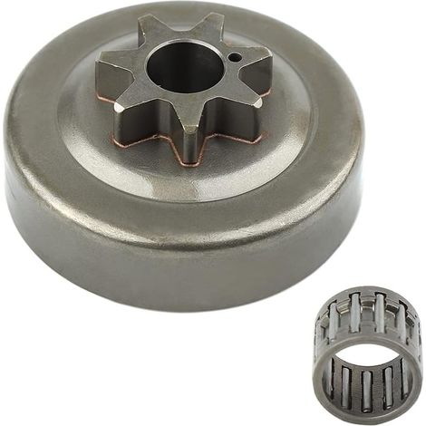 3/8" 7 Dents Pignon d'Embrayage Tambour à Roulement pour Stihl 041 AV 041 FB 030 031 032 Tronçonneuse 1113 640 2000 (1/5)