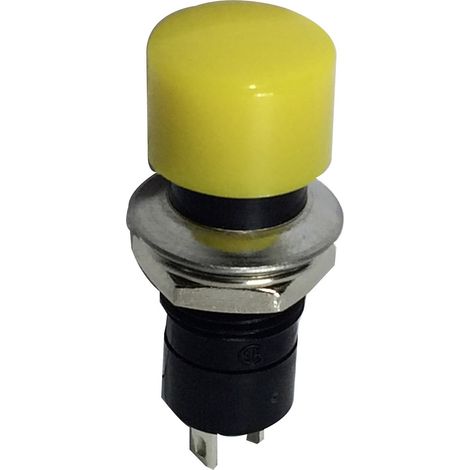TRU COMPONENTS 1587709 TC-R13-40B-05YL Druckschalter 250 V/AC 1.5 A 1 x Aus/Ein rastend    1 St.