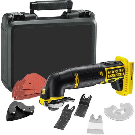 Outil oscillatoire de coupe STANLEY FMC710D2 FATMAX Lithium 18V - 2 batteries 2,0 Ah (1/5)
