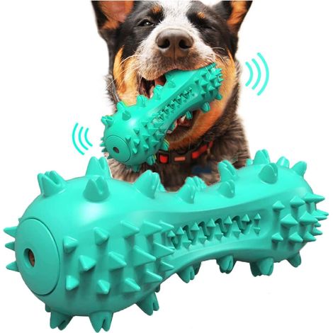 Jouet Dentaire Pour Chien - Brosse À Dents Chewing Avec Sifflet - Pour Chiens Petits Moyens Et Grands - 1 Pièce (1/5)