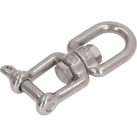 Déstockage Émerillon Manilles Chaînes d'ancrage d'amarrage Connecteur Pivotant en 304 INOX pour Bateau Marine - 6mm (1/5)