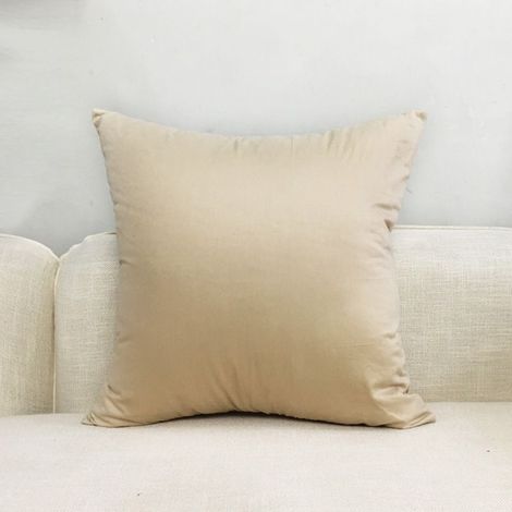 Quadratischer Outdoor-Kissenbezug – 45 x 45 cm – wasserdichtes, PU-beschichtetes Polyester – für Garten, Terrasse und Balkon – 2er-Set (1/5)