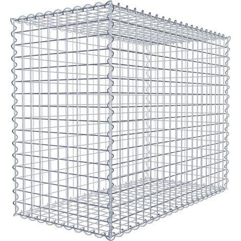 Gabiondeco - Gabion 100 cm x 80 cm x 50 cm (L x H x P). mailles 5 x 5 cm. Spirale - Made in Germany (1/5)