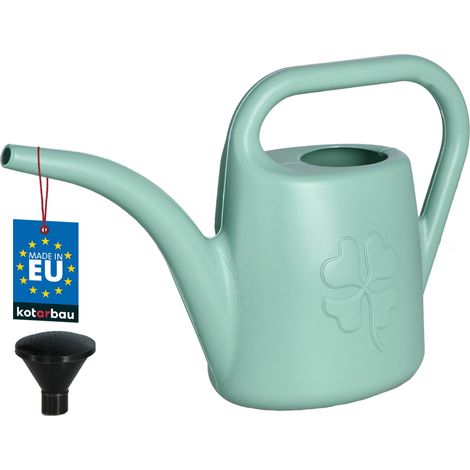 KOTARBAU® Arrosoir Plante Intérieur - PVC - 1,8 L - Sauge - avec Pomme Amovible - Arrosoir Jardin - pour Fleurs Potager Terrasse Balcon (1/5)
