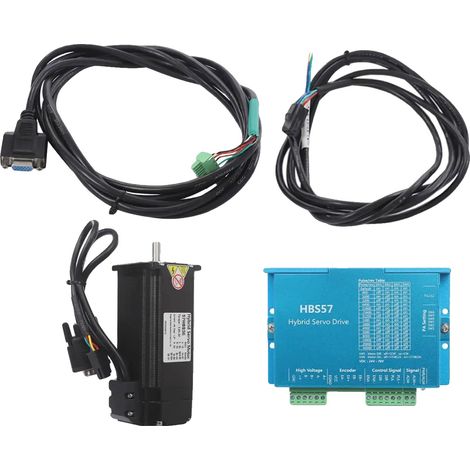 Kit de moteur pas à pas, couple de 3,6 Nm, courant de 4 A, tension de 24 V, aluminium de haute qualité, contrôle vectoriel en boucle fermée (1/5)