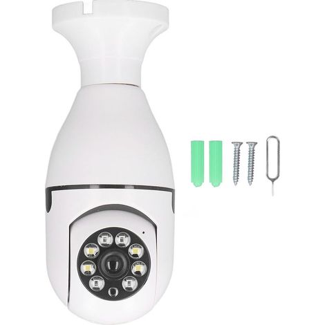 Caméra sans fil 2MP, détecteur de mouvement, vision nocturne infrarouge, WiFi 110-240V, sécurité domestique (1/5)