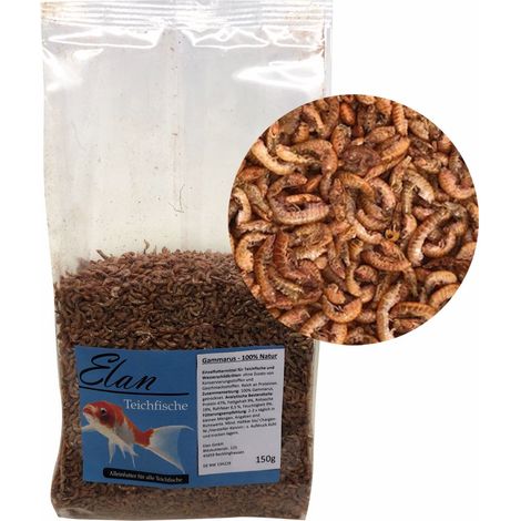 Elan Gammarus natürliches Premiumteichfutter 150 g Sticks