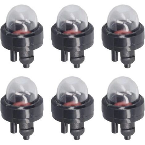 Primer Pump Adaptable for Brush Cutter - Replaces Walbro 188-512 and 188-512-1 - Set of 6 Pieces - Plastic and Rubber Material (1/5)