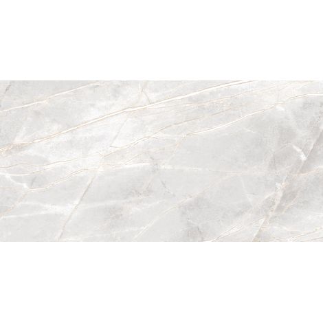 Mexen Cressida Blanco gres esmaltado rect. G1, azulejo para suelo y pared 120 x 60 cm, brillo - TL135-120-060-01 (1/5)