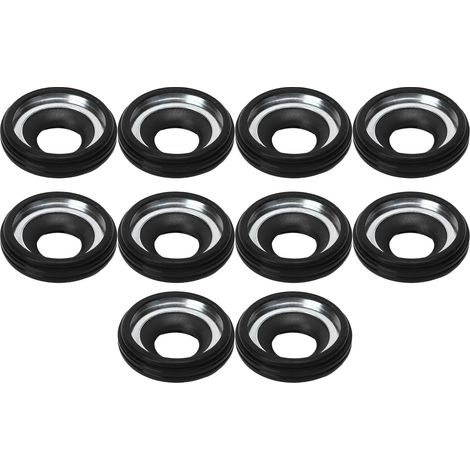 Kit de 10 joints d'arbre pour compresseur de climatiseur, en caoutchouc, structure compacte, adapté aux compresseurs de climatiseur DKS32C. (1/5)