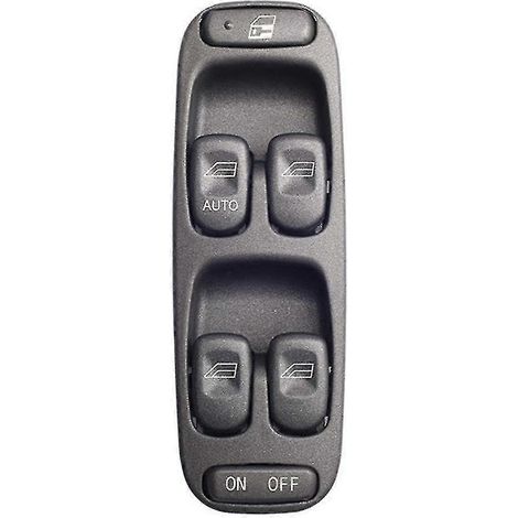Commande principale de lève-vitre électrique avant gauche pour BMW V70, S70 et XC70 (1998-2000) - Référence 863845 (1/5)