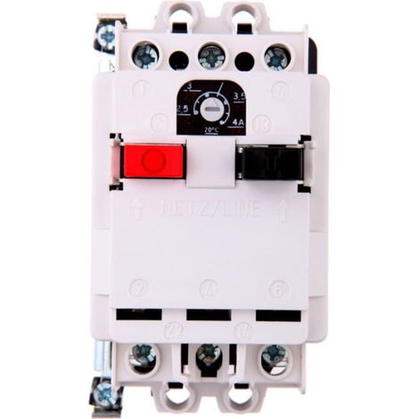 Interruptor automático para motor 3P 1,5 kW 2,5-4 A M 611 N 4 6112-330001