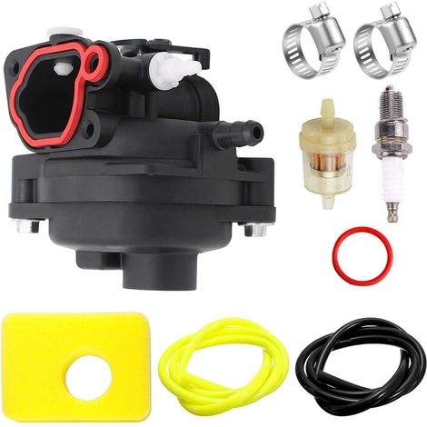 799583 carburateur remplacement Kit pour moteurs de tondeuse à gazon Briggs & Stratton 591160 595656 591979 593261 08P502 8P502 09P602 9P602 300E 450E 500E (1/5)