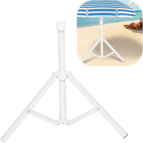 Base per ombrellone portatile, supporto pieghevole per ombrellone da spiaggia, supporto regolabile per ombrellone portatile con base di supporto (1/5)