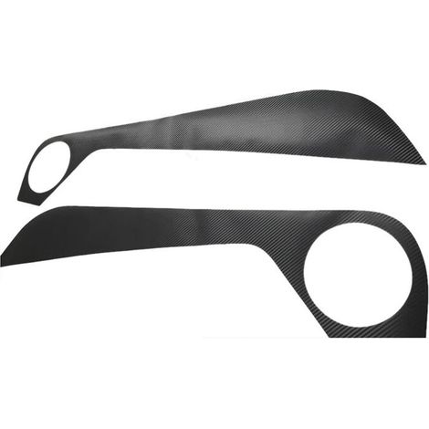 Adesivo per due pannelli porta antiurto, pellicola protettiva decorativa per modelli Mustang 2015-2024.