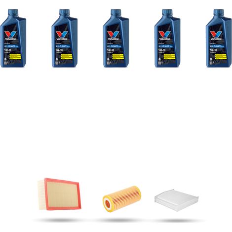 Kit tagliando 3 FILTRI e 5L OLIO compatibile con Audi A5 (8T3,8F7,8TA) 2.0 tfsi 165kw dal 2013 (1/5)