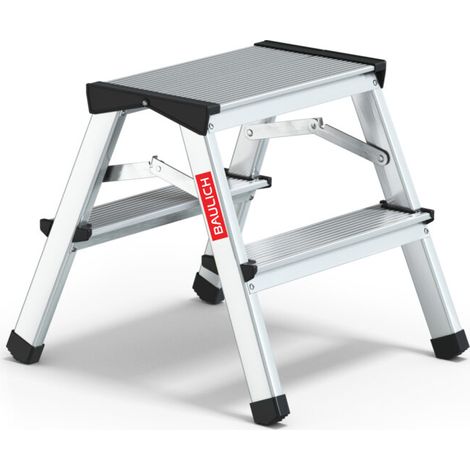 Échelle HOME 2x2 en aluminium, double face, 2 marches, capacité 120 kg (1/5)