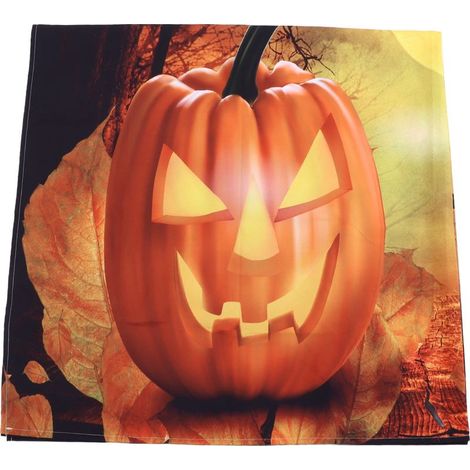 Tapisserie murale d'Halloween, tapis de fond décoratif pour la maison, les fêtes et les studios photo, 150 x 150 cm / 59,1 x 59,1 pouces (1/5)