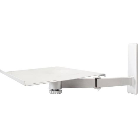 My Wall H20WL Support mural pour haut-parleur rotatif, mobile Distance entre les murs (max.): 615 mm blanc 1 pc(s) (1/3)