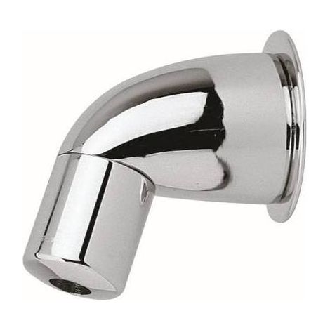 BRACCIO DOCCIA ANTIVANDALO C/SOFFIONE INCORPORATO OTTONE Misura: Cromo 1/2