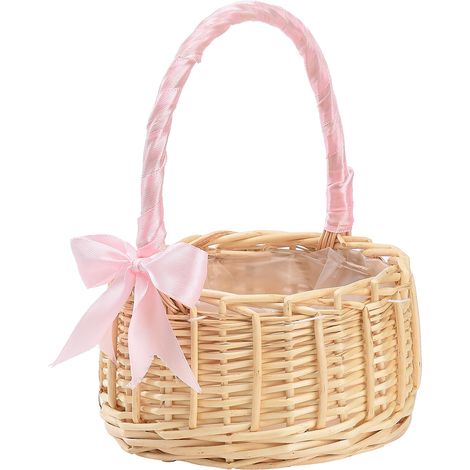 Ajout de papier bulle et de coton à bulles pour l'expédition de paniers de fleurs tressés, de paniers de fleurs artificielles naturelles faits main pour enfants (1/5)