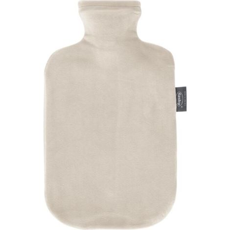 fashy Wärmeflasche Polyester / Elasthan 2 l 33x19,5x6 cm beige