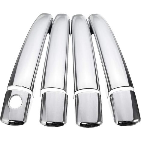 pezzi Accessori auto Cromati Copertura maniglia porta Compatibile con Peugeot 08-10 207 308 407 Citroen C4 C6 C4 Picasso (1/5)