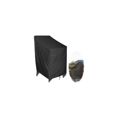 Fundas impermeables para sillas de exterior ZVD, fundas para muebles de jardín, tejido Oxford 420D de alta resistencia, resistente a desgarros, al viento y a los rayos UV, 120 x 65 x 65 x 80 cm - Crez (1/4)