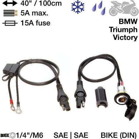 ACCESSOIRE PRISE MOTO DIN TECMATE OPTIMATE O18 SAE88