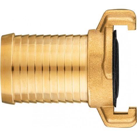 Conector rápido de latón para manguera, 1 1/4" (1/4)