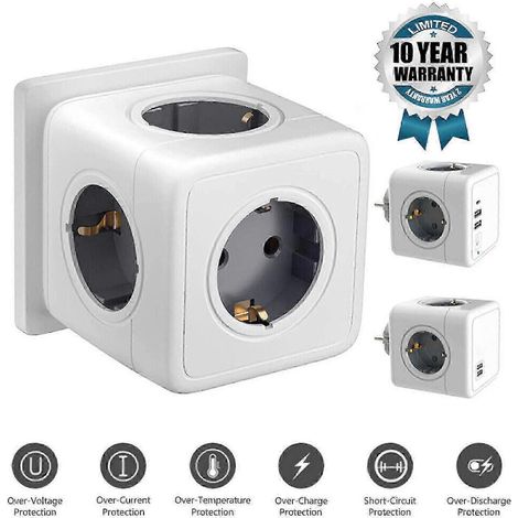 Boîtier de prises 26-27 (câble non inclus) Adaptateur multiprise 5/4 pour armoire 1X A (1/5)