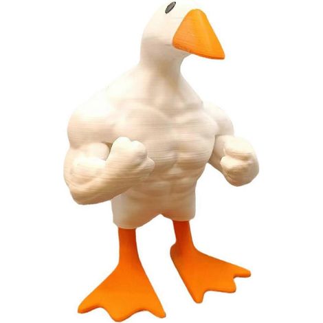 Figurine de canard Buffs, ornement décoratif robuste et résistant à l'usure pour salon ou chambre à coucher (1/5)