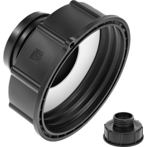 Raccord cuve, noirs S100x8 à S60x6 accessoires connecteurs de réservoir IBC (1/5)